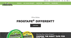 Desktop Screenshot of frogtape.com
