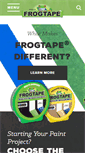 Mobile Screenshot of frogtape.com